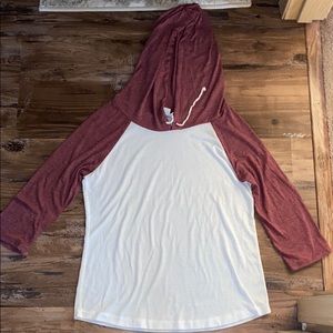 3 quarter sleeve baseball tee